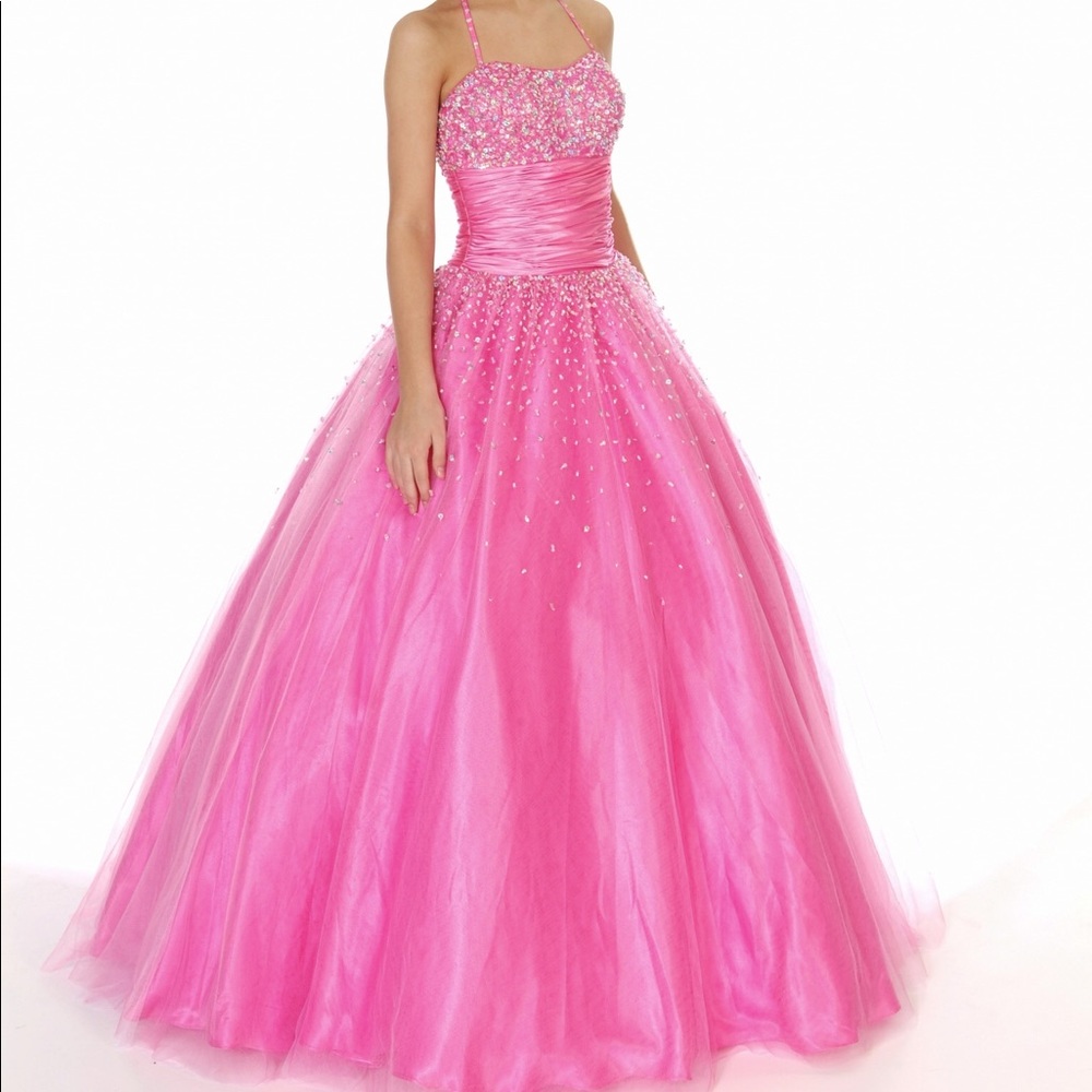 Pink ballgown!